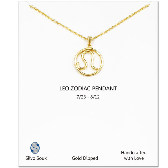 Leo Sign Necklace