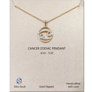 Zodiac Pendant For Cancer