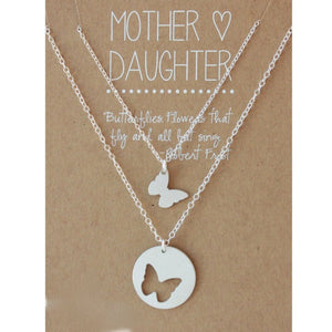Butterfly Mother Daughter Jewelry