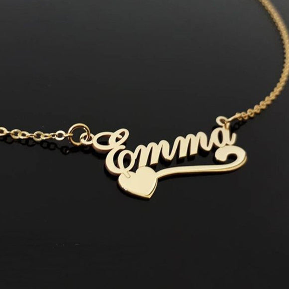 Gold Plated Name Pendant Dove